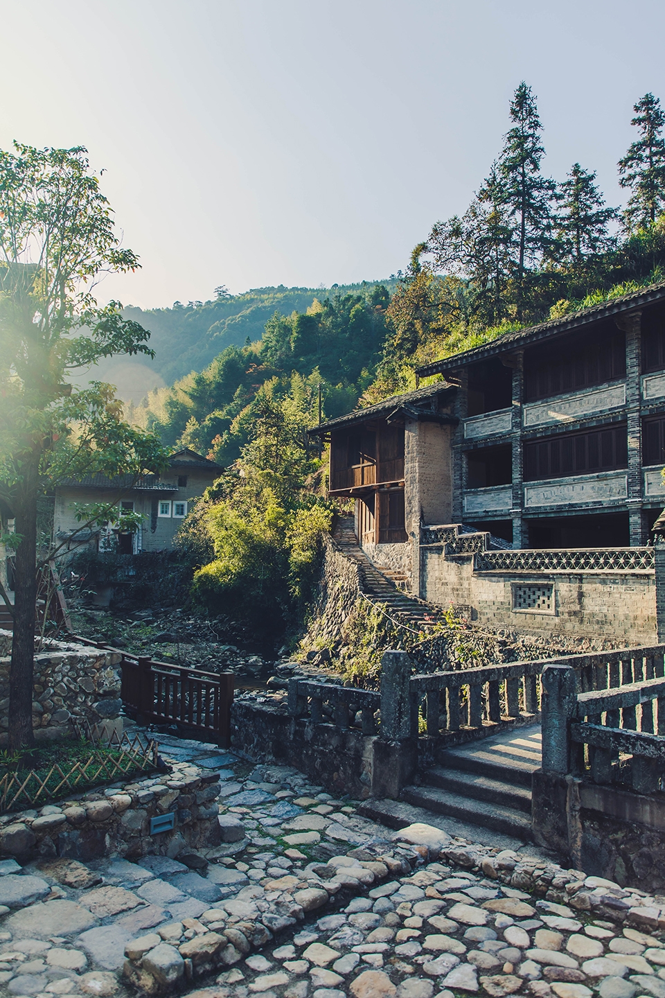 tsingpu tulou retreat by trace architecture office