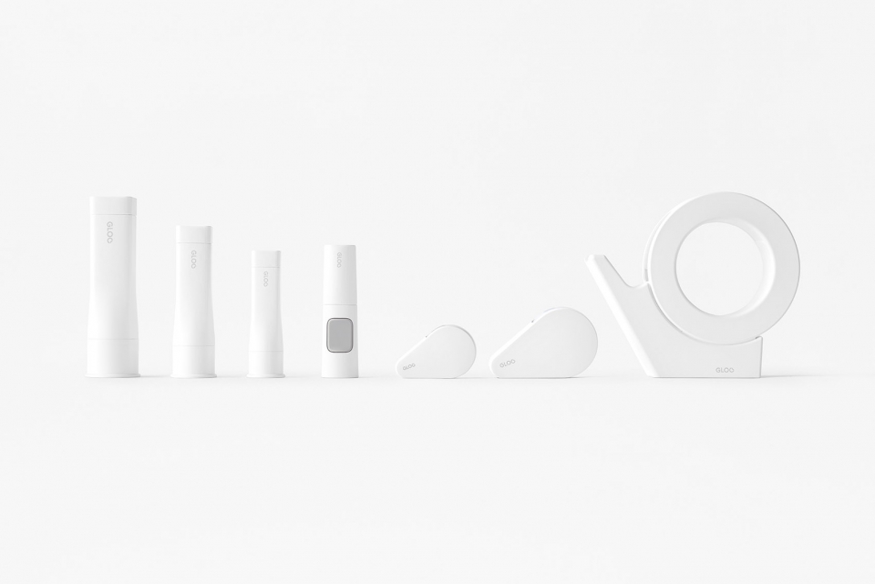 GLOO系列胶粘文具 / nendo