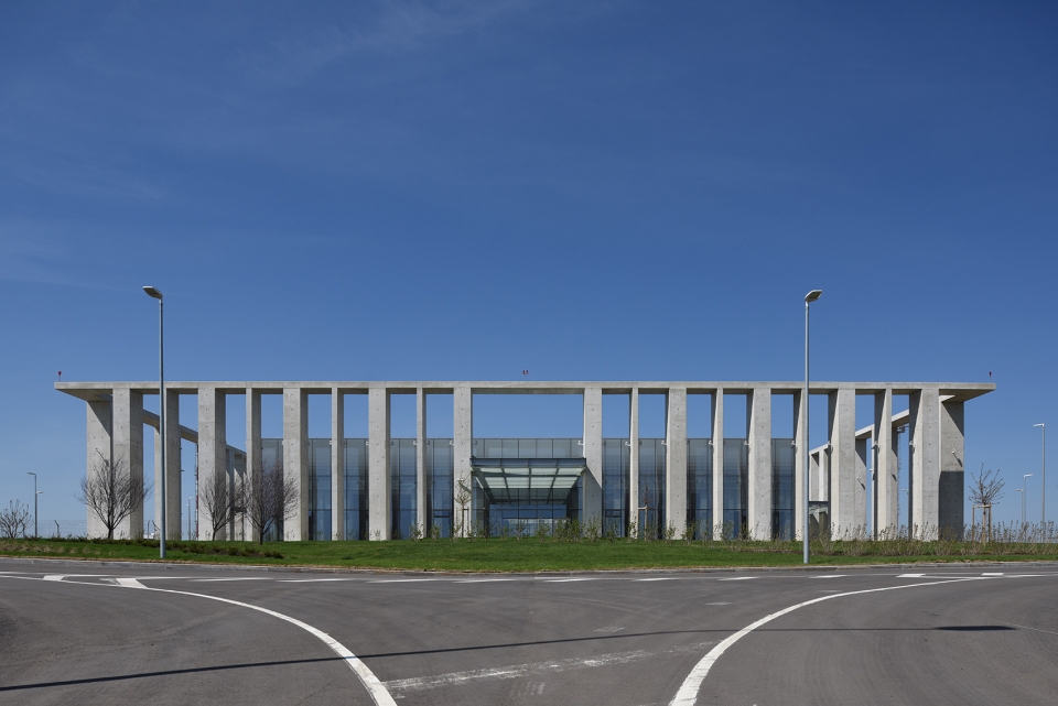 platov airport by nefa architects