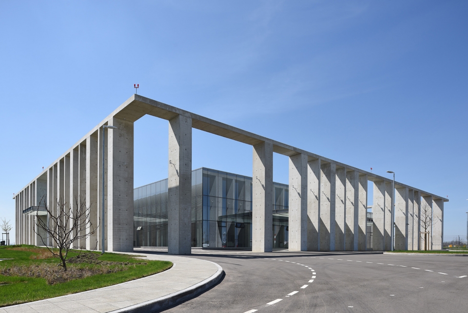 platov airport by nefa architects