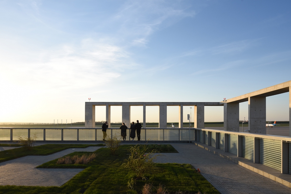 platov airport by nefa architects