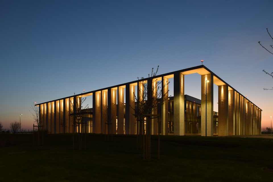 platov airport by nefa architects