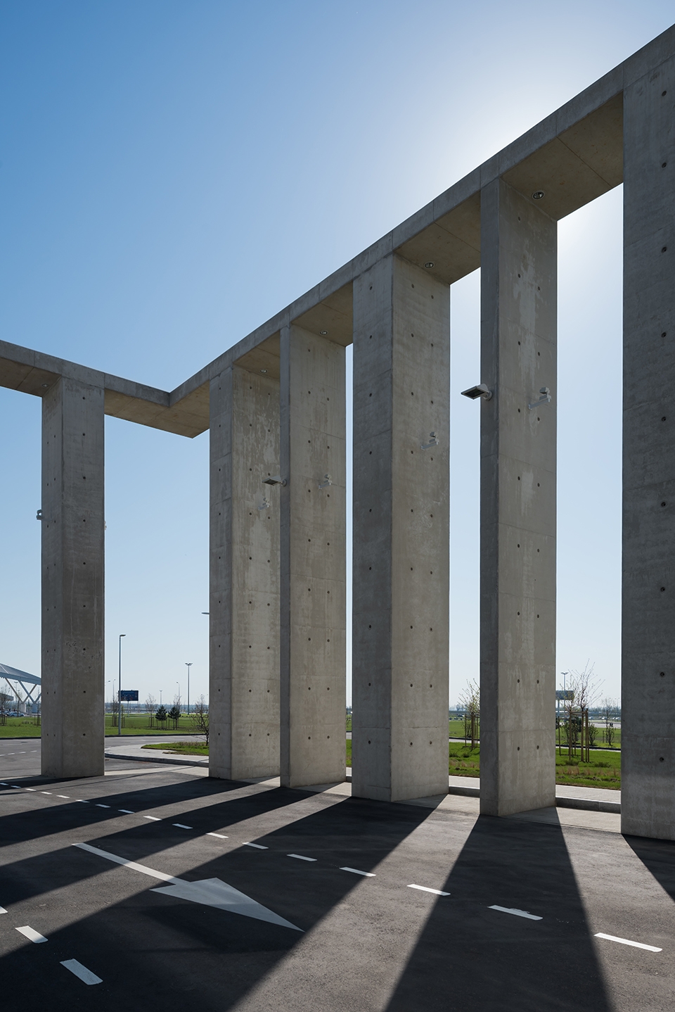 platov airport by nefa architects