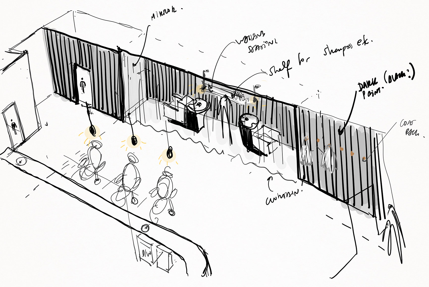 Juice Barber Shop and Cafe by Studio AC 谷德设计网