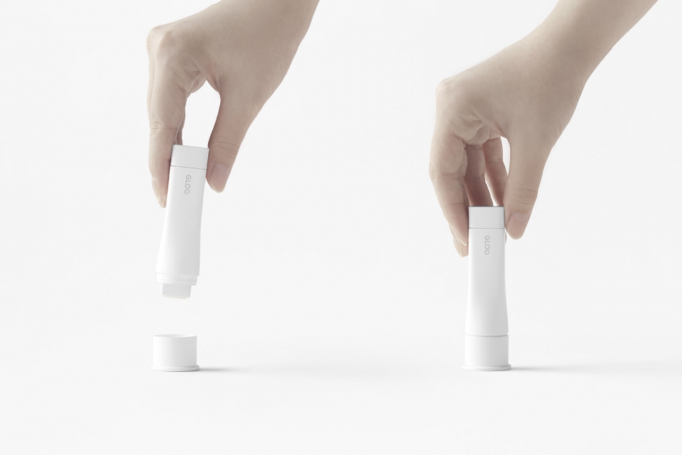 GLOO adhesive products for KOKUYO by nendo