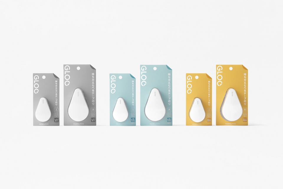 GLOO adhesive products for KOKUYO by nendo