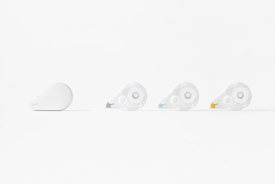 GLOO adhesive products for KOKUYO by nendo