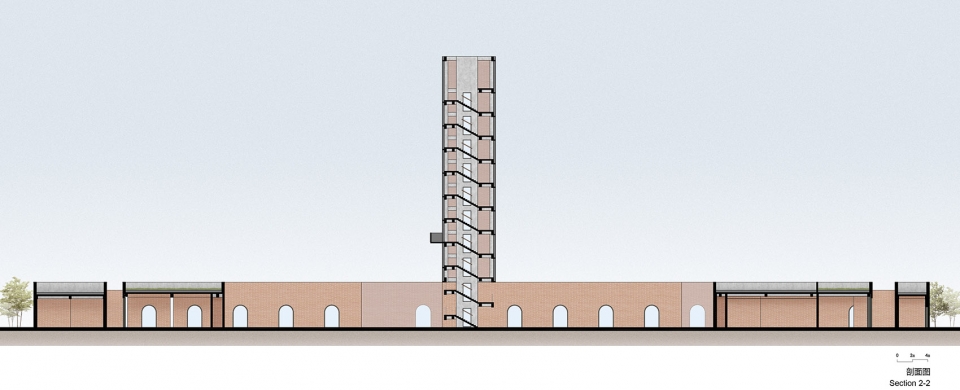 tower of bricks interval architects
