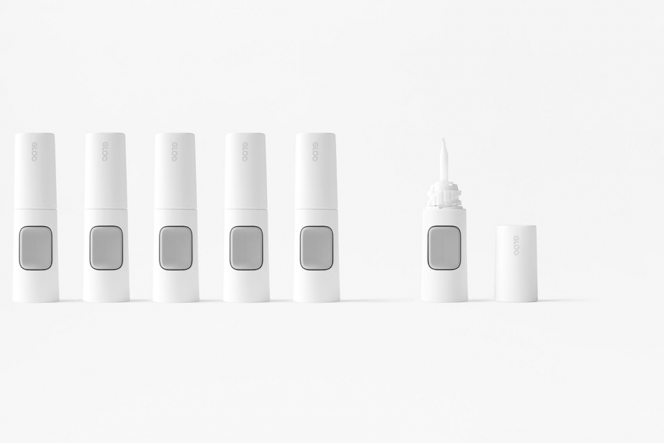 GLOO adhesive products for KOKUYO by nendo