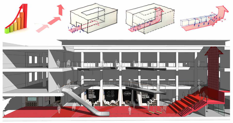 Red Arrow by 100architects 23