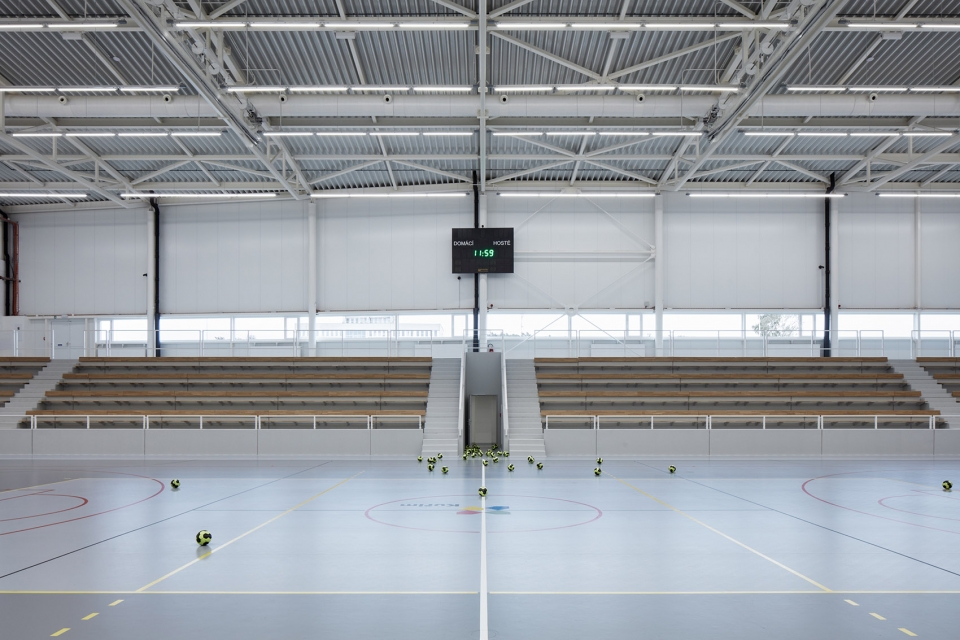 Sports Hall in Kuřim by CUBOID ARCHITEKTI 10