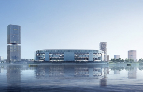 Feyenoord城市体育馆，鹿特丹 / OMA