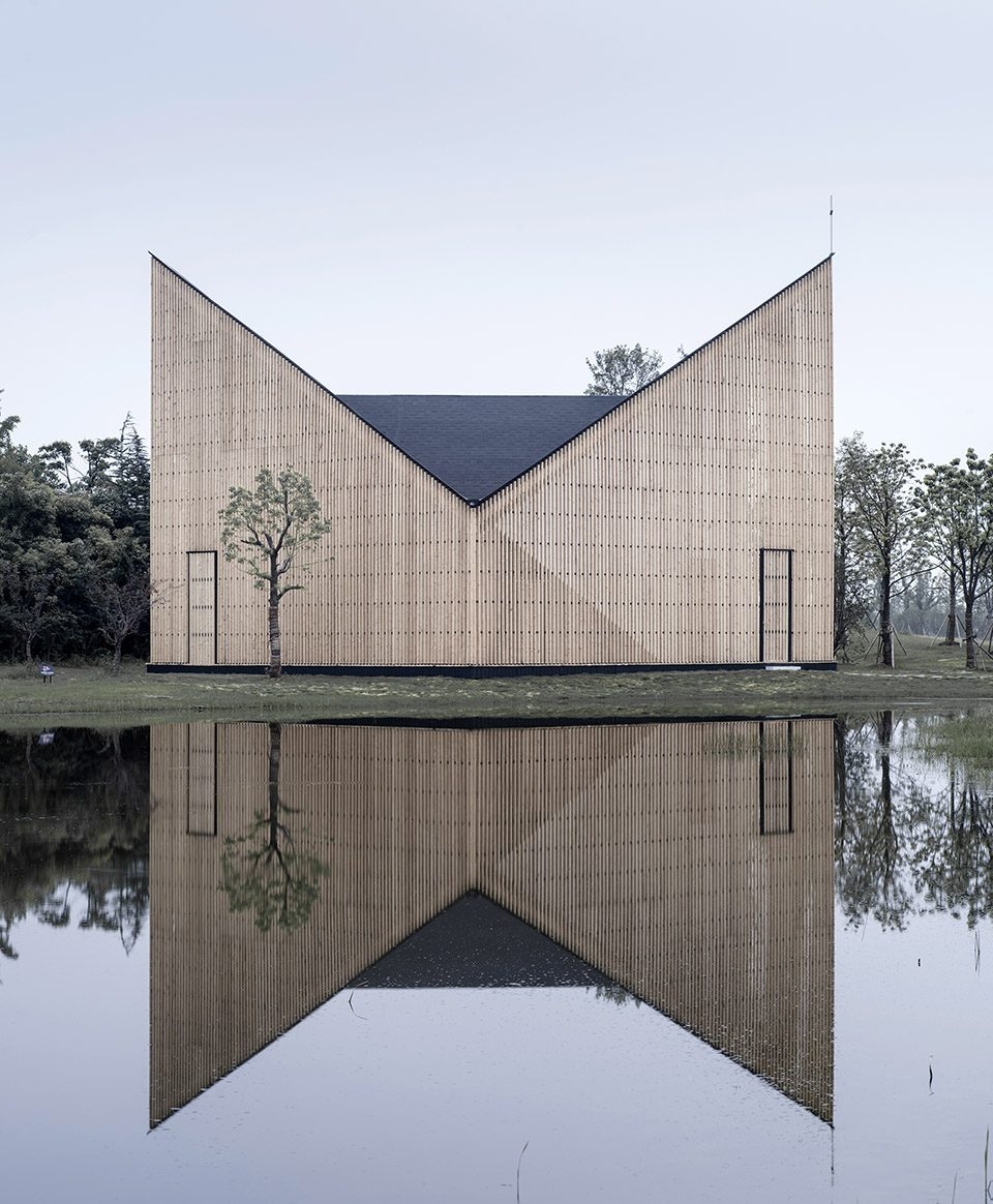Nanjing Wanjing Garden Chapel China by AZL Architects 960x1164