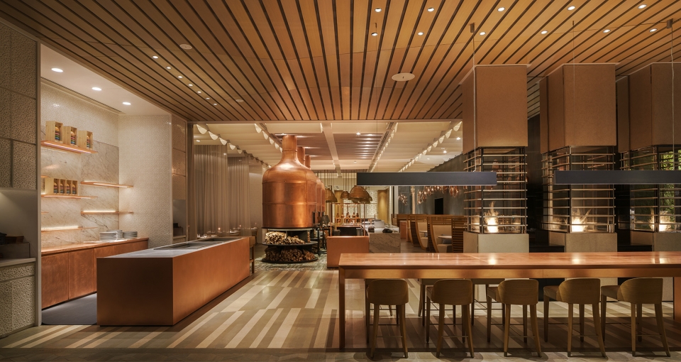 dai forni restaurant at the four seasons hotel by kokaistudios