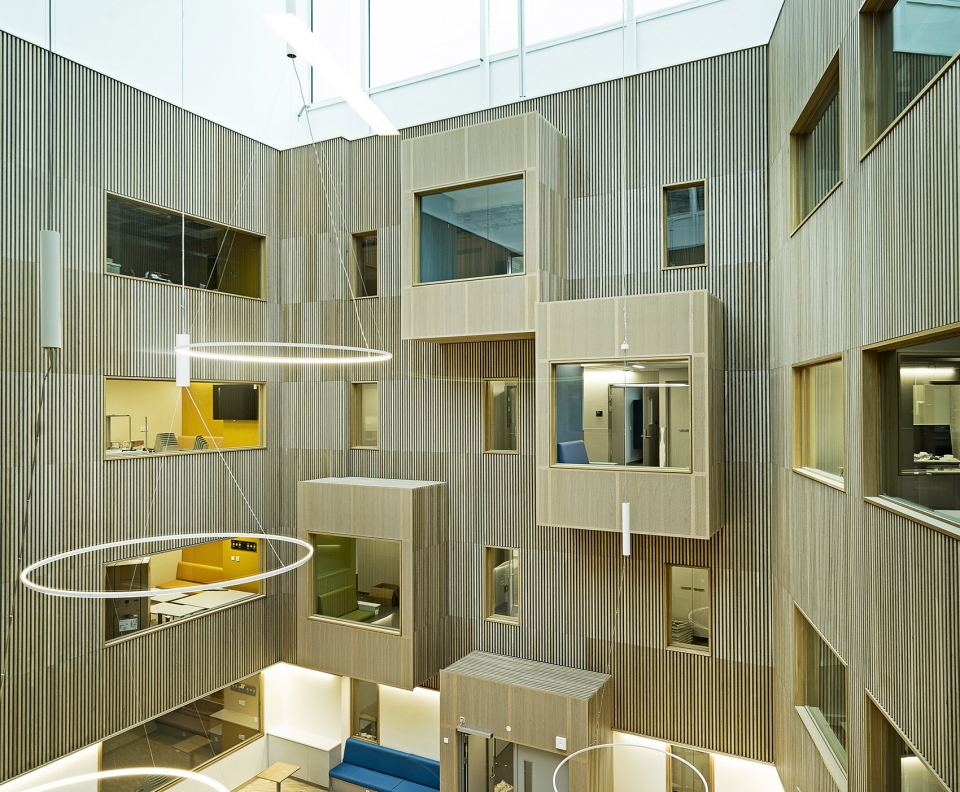 new extension to haraldplass hospital by c f moller architects