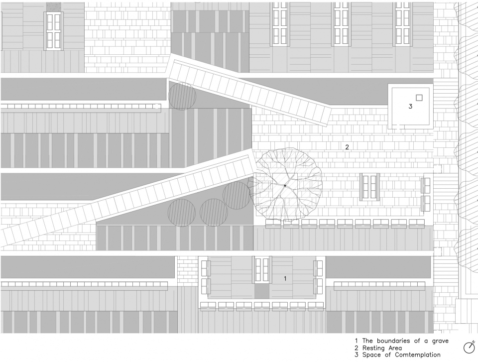 sian memorial park by iroje architects planners