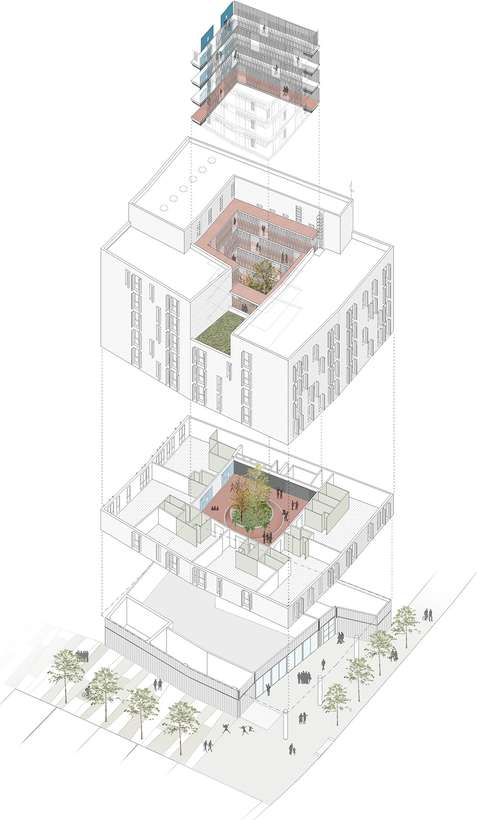 social housing at can batllo by espinet ubach