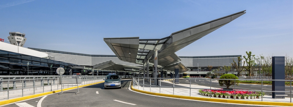 hongqiao international airport t1 china by east china architectural design research institute ecadi 1