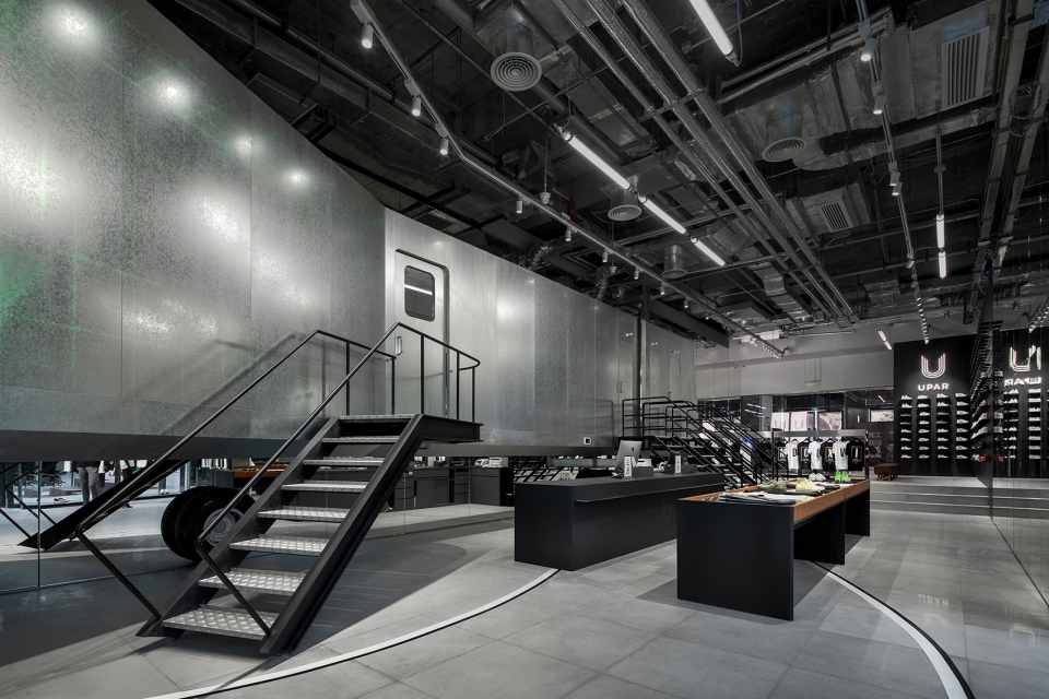 lighting design of upar flagship store china by gd lighting design