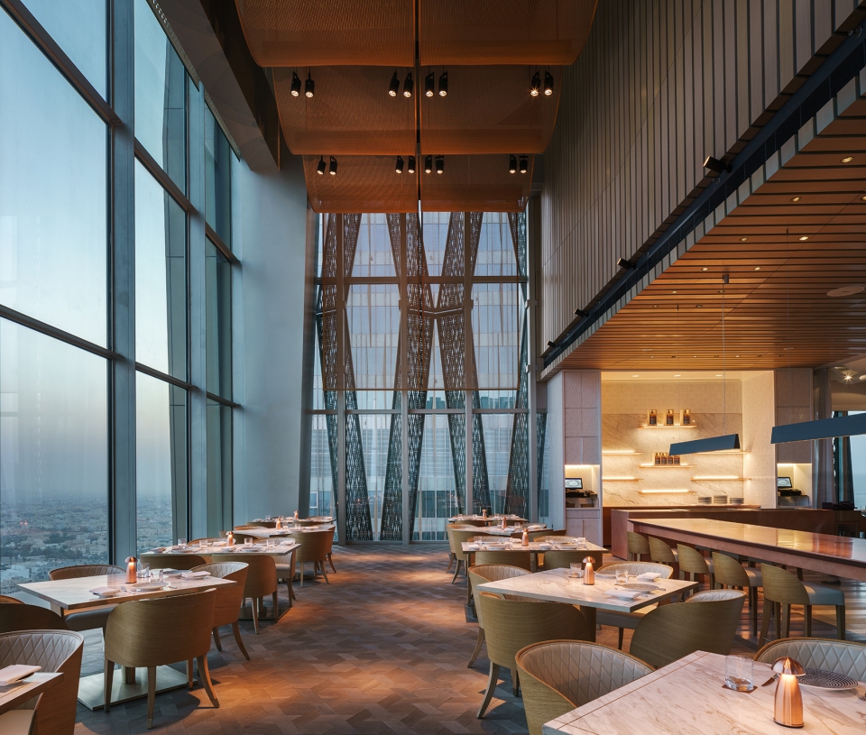 dai forni restaurant at the four seasons hotel by kokaistudios