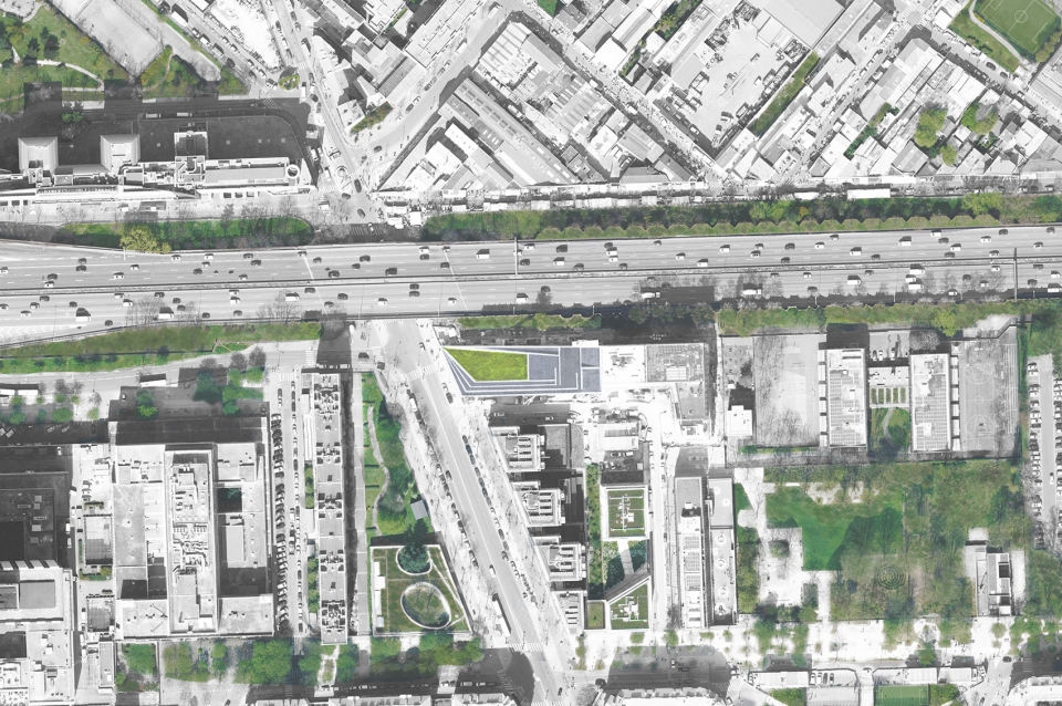ensemble mixte binet montmartre by ecdm