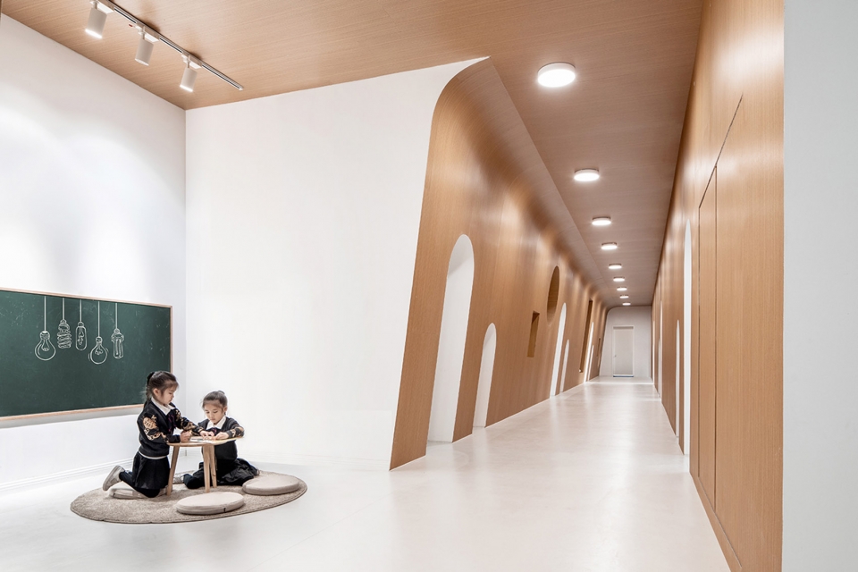 jinling kindergarten interior renovation design by he xiaotian