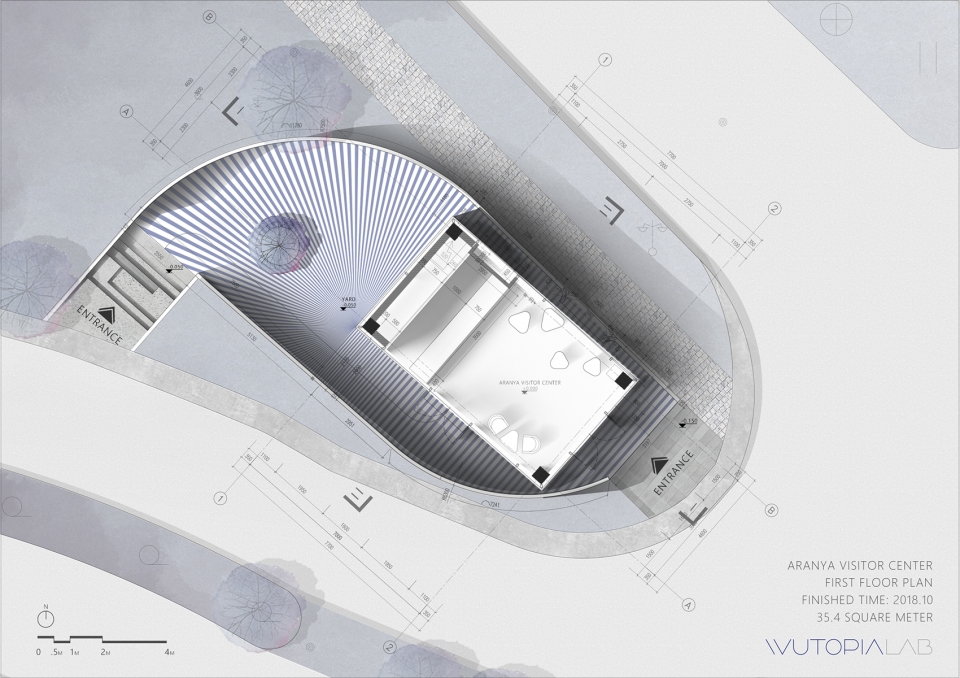 striped house china by wutopia lab
