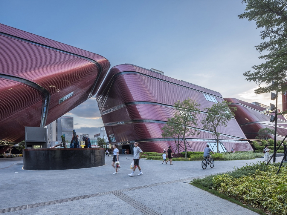 three cultural centers one book mall china by mecanoo and ccdi