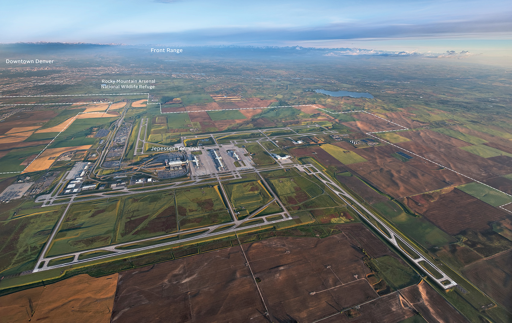 004 Denver International Airport Strategic Development Plan By Sasaki 
