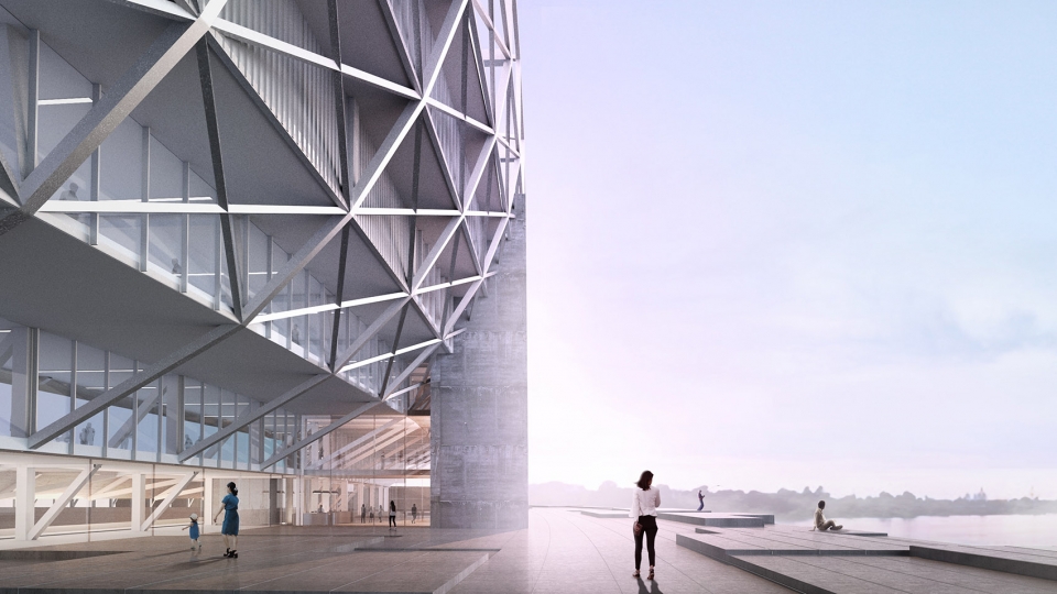 feyenoord city stadium by oma