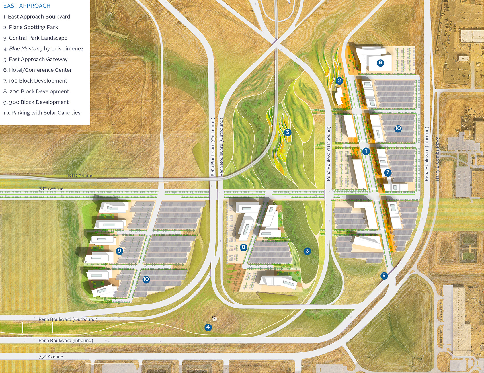 006 Denver International Airport Strategic Development Plan By Sasaki 