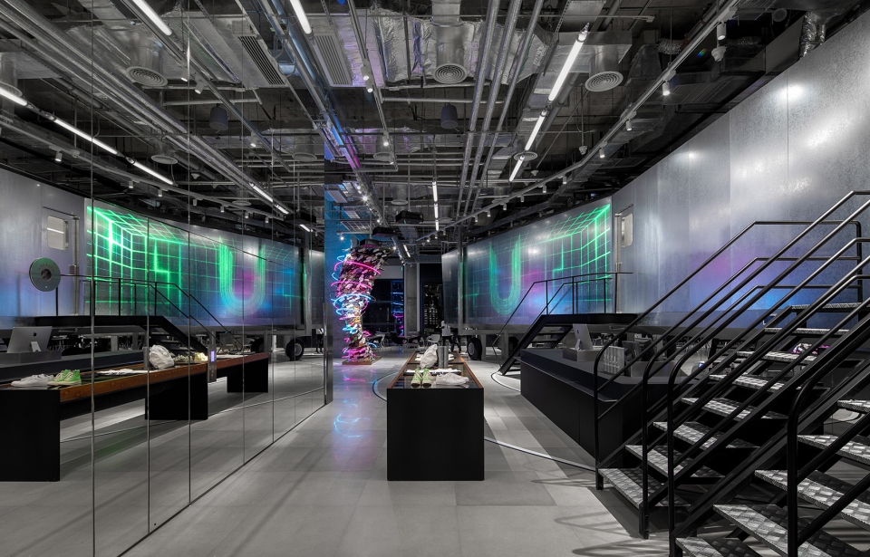 lighting design of upar flagship store china by gd lighting design