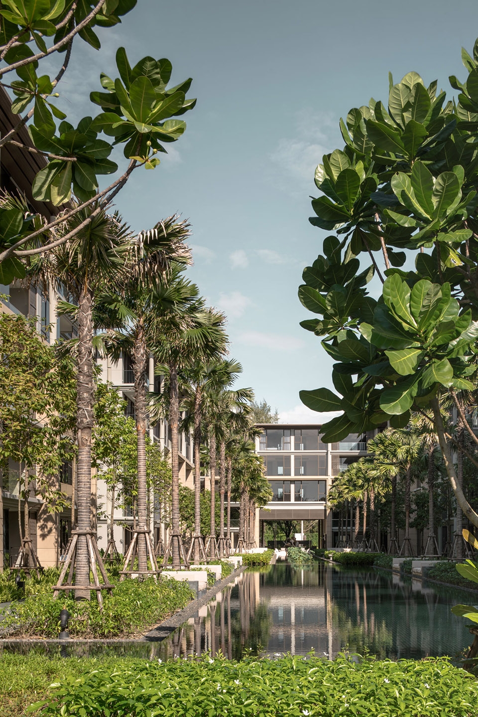 landscape design of baan mai khao by shma
