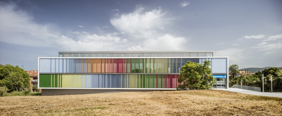 mollet del valles police station by taller 9s arquitectes