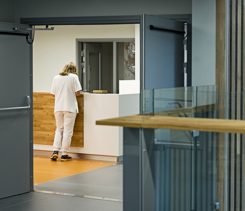new extension to haraldplass hospital by c f moller architects