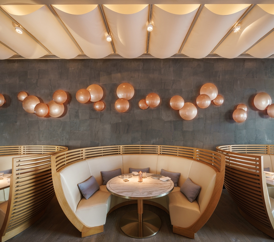 dai forni restaurant at the four seasons hotel by kokaistudios