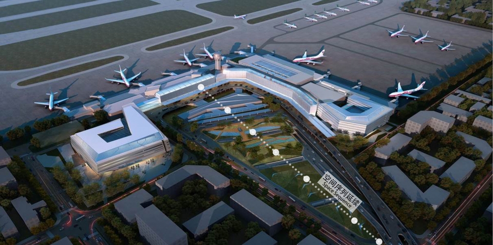 hongqiao international airport t1 china by east china architectural design research institute ecadi