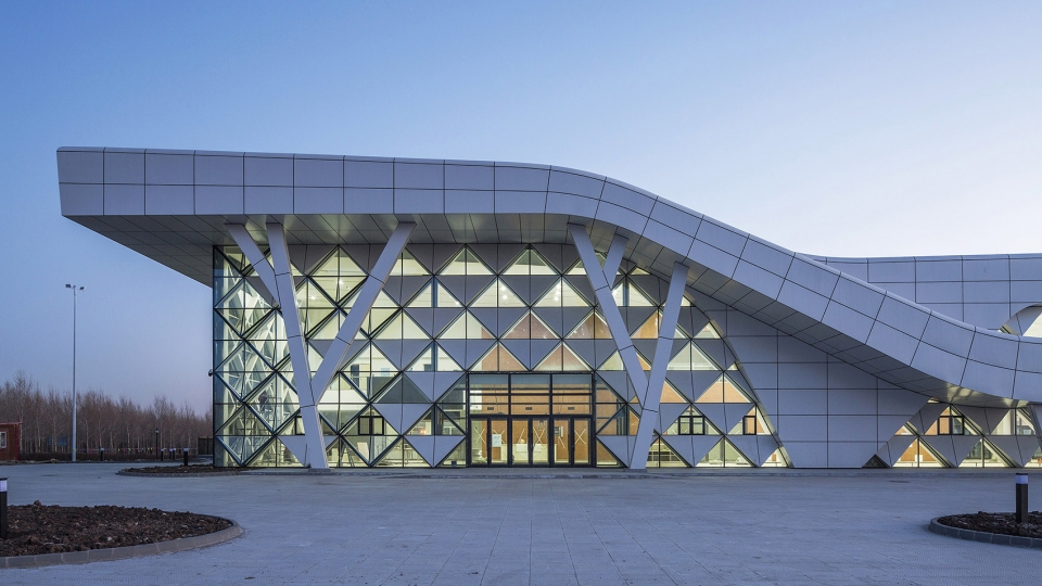 longjiang county highway passenger transport north station china by had architectstang jiajun studio