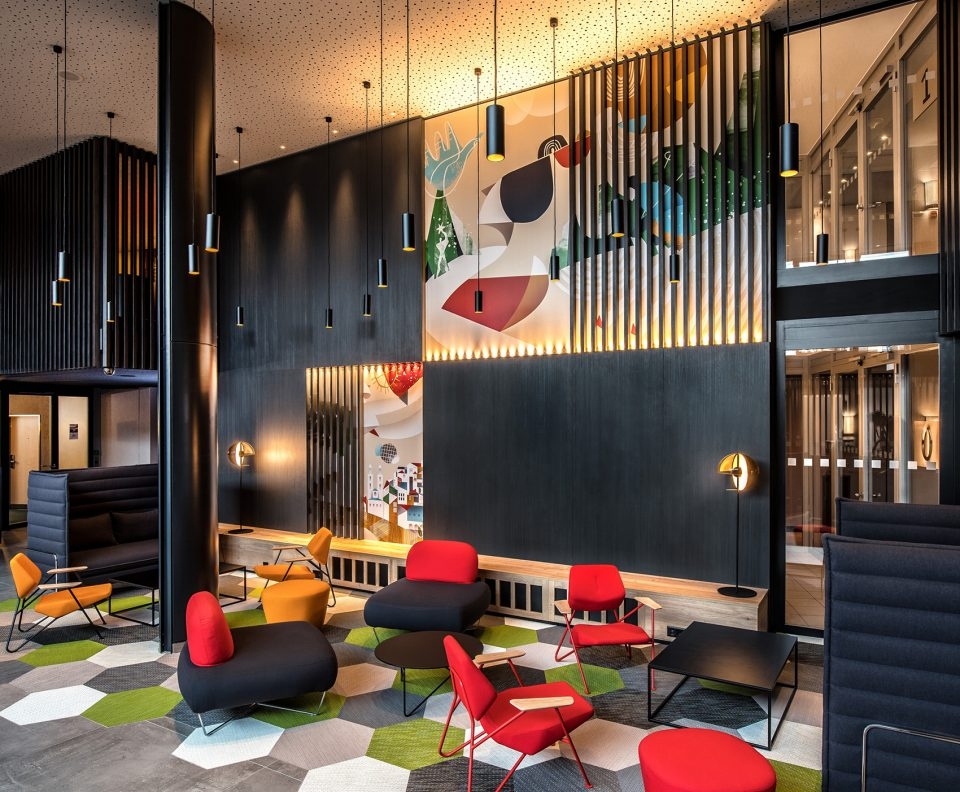 Lobby Bocca Buona Restaurant by Pinch of Design 960x792