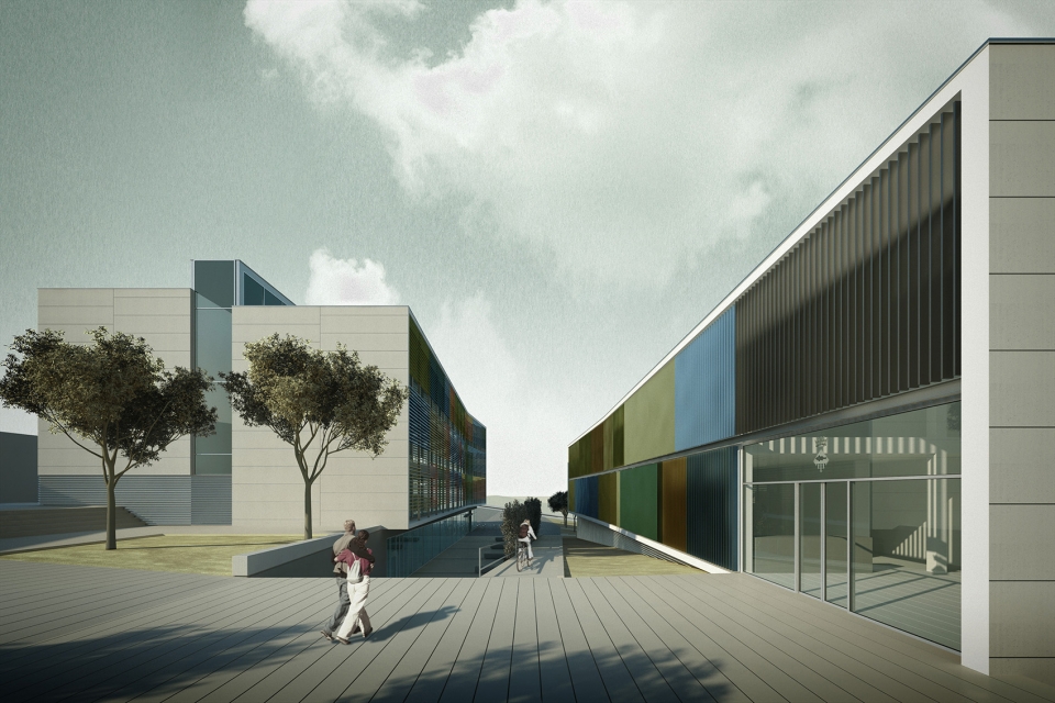 mollet del valles police station by taller 9s arquitectes