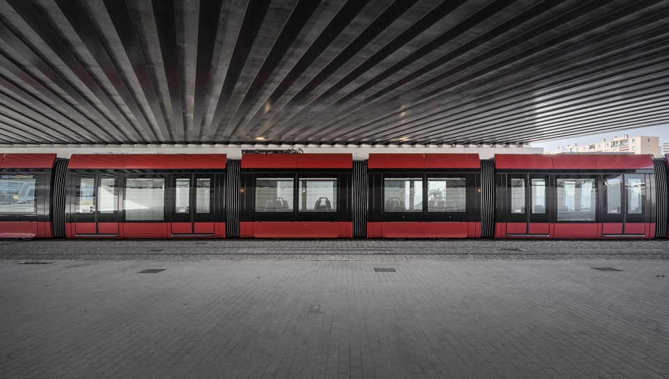 the central axis of the new multimodal hub in nice grand arenas by mateo arquitectura