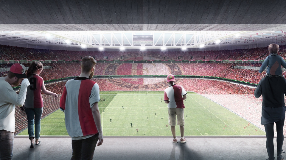 feyenoord city stadium by oma