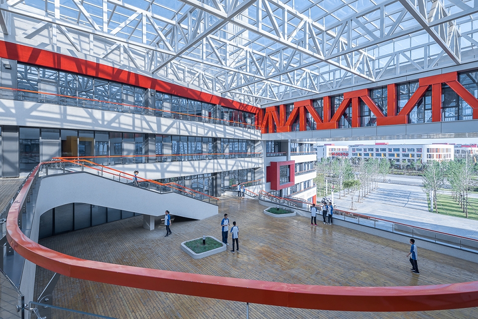 haida xingzhi school jining china by bpd