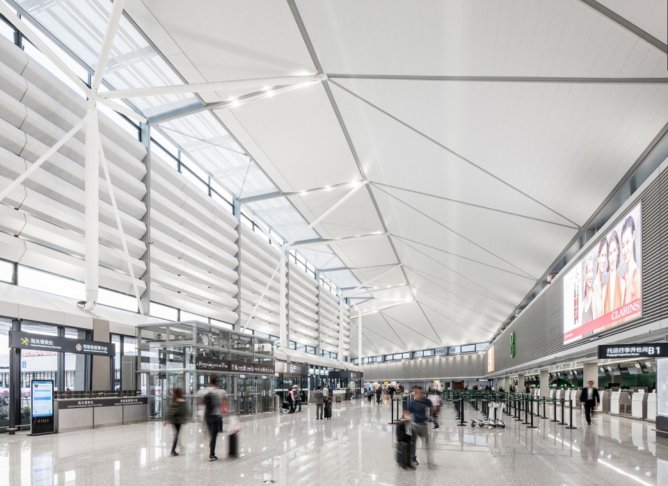 hongqiao international airport t1 china by east china architectural design research institute ecadi 1