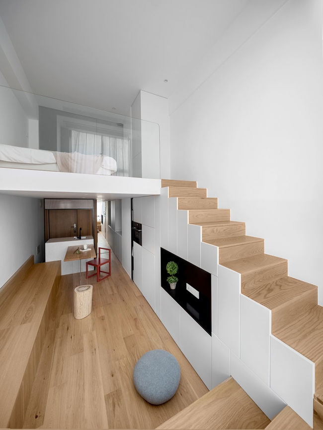 embracing loft space by uni x interior architects