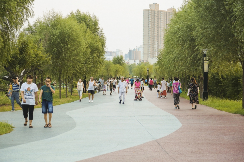 weiliu wetland park china by yifang ecoscape