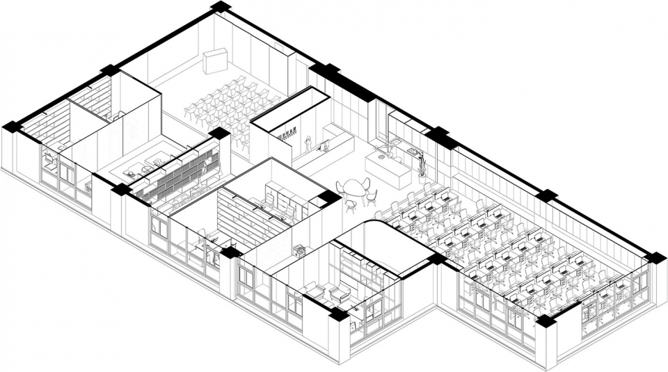 bestfen office china by atelier jian