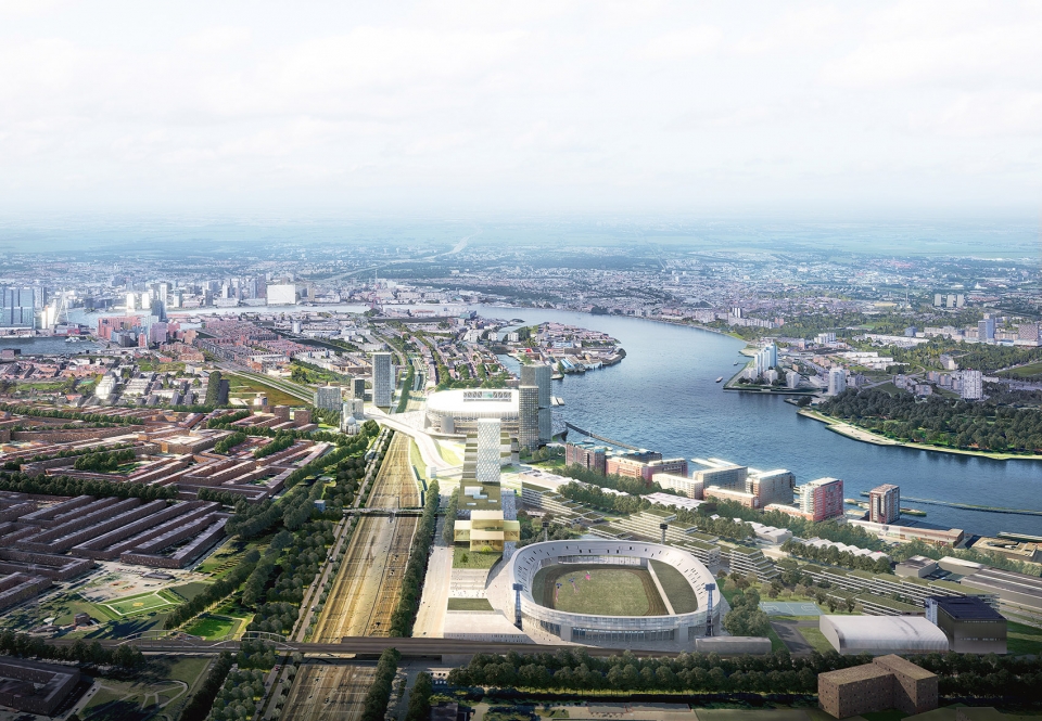 feyenoord city stadium by oma