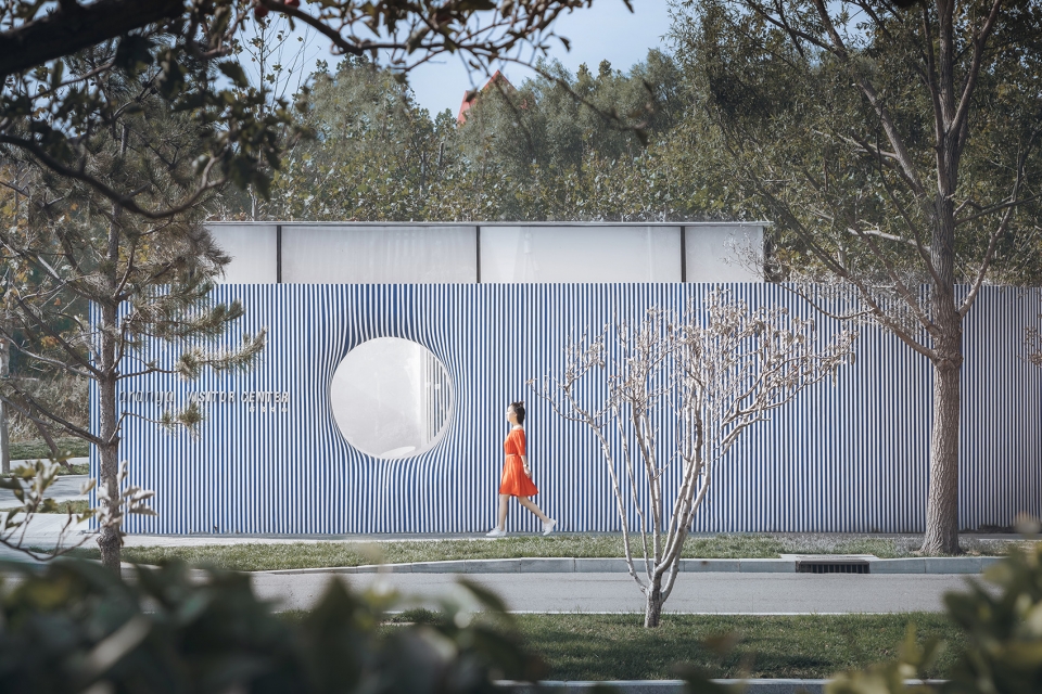 striped house china by wutopia lab