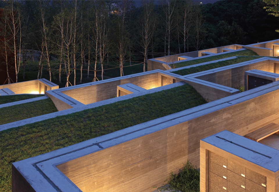 sian memorial park by iroje architects planners